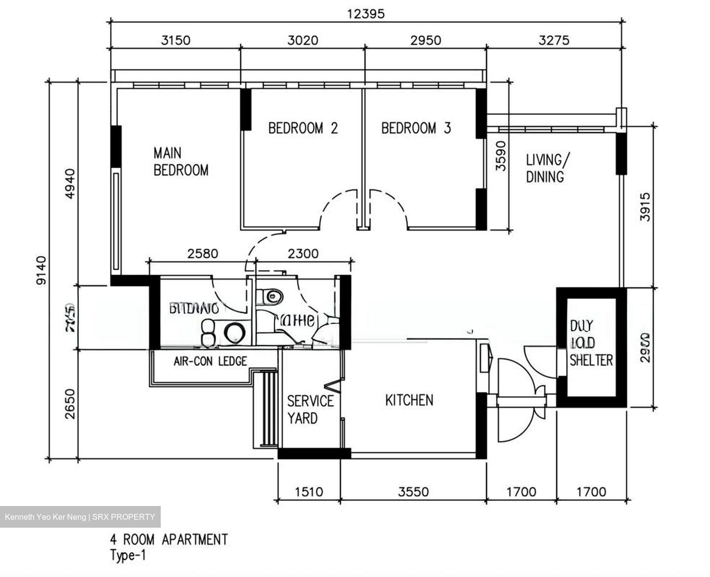 Blk 316A Waterway Cascadia (Punggol), HDB 4 Rooms #579554101